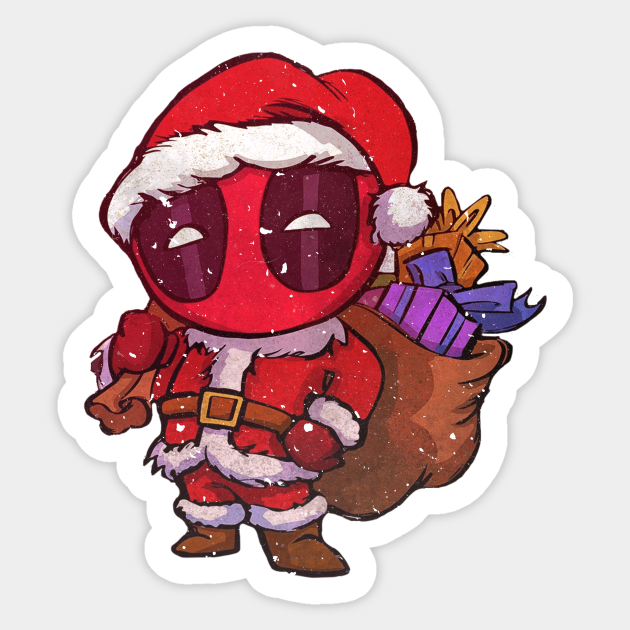 deadpool christmas tree topper